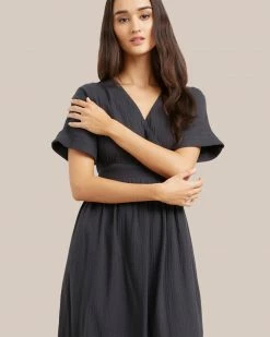 Modern Ref Callisto Short-Sleeve Wrap Dress Clothing