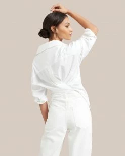 Hua Jia Carter Oversized Split-Back Shirt