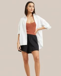 Hua Jia Carter Oversized Split-Back Shirt