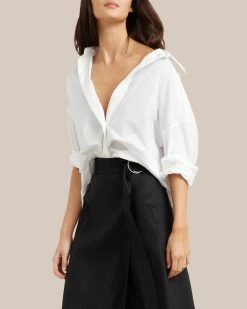 Hua Jia Carter Oversized Split-Back Shirt