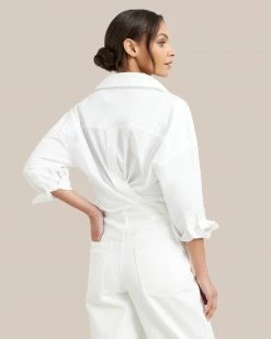 Hua Jia Carter Oversized Split-Back Shirt