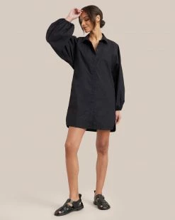 Fashion Apparels Clara Open-Back Button Down Dress