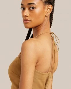 Thatch Dainty Hoop Earrings Accessories