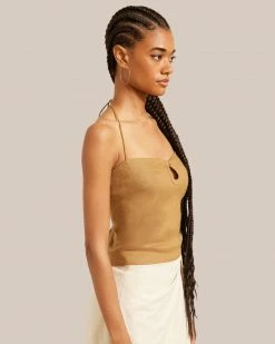 Thatch Dainty Hoop Earrings Accessories