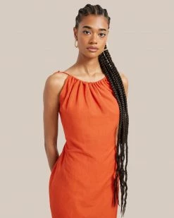 Fashion Apparels Darla Backless Tie-Shoulder Cover Up Dress