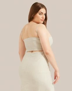 Hua Jia Celebrate Davina Linen Mini Dress