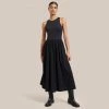 All Row Debbie Sleeveless A-Line Maxi Dress Celebrate