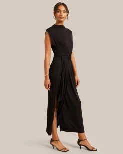 UBASE INTERNATIONAL, INC. Eden Sleeveless Tie-Front Dress