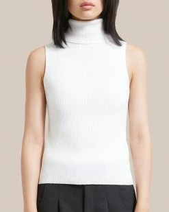All Row Enzie Turtle Neck Sweater Tank Work