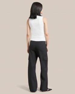 All Row Enzie Turtle Neck Sweater Tank Work