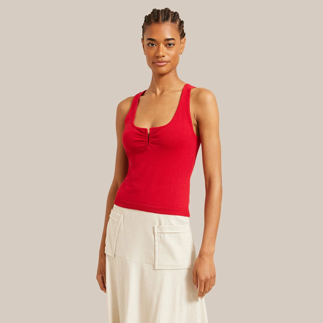 Expert Group Limited Farrah Notch Neck Tank