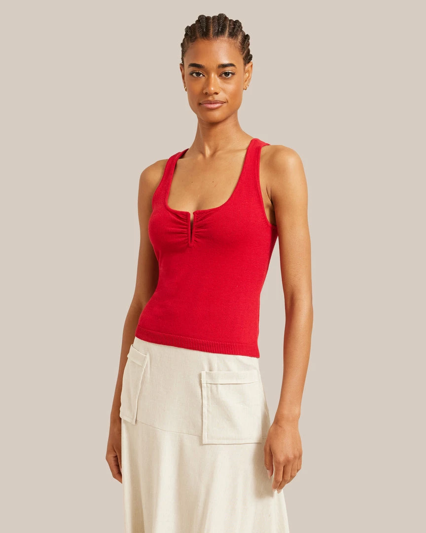 Expert Group Limited Farrah Notch Neck Tank