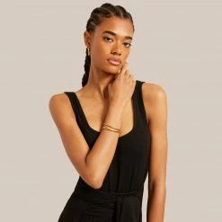 SOKO Gold Bangle Set Accessories