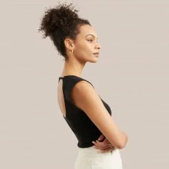 Machete Work Gold Chunky Midi Hoops