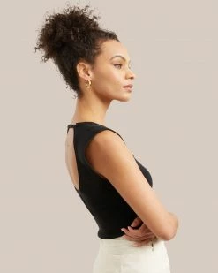 Machete Work Gold Chunky Midi Hoops