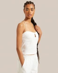 SOKO Gold Ridged Hoop Earrings