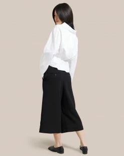 Fashion Apparels Hanya Twist-Front Collared Shirt