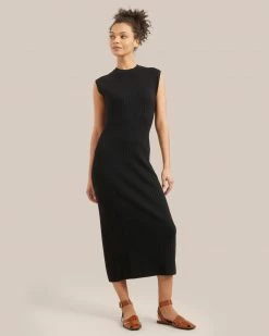 Brilliant Wise Corporation Limited Harrah Ribbed Column Dress