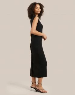 Brilliant Wise Corporation Limited Harrah Ribbed Column Dress