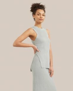 Expert Group Limited Irina Crew-Neck Ribbed Tank