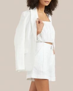 Fashion Apparels Jessa Linen Blazer Clothing