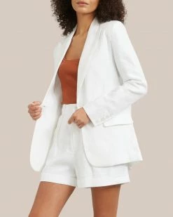 Fashion Apparels Jessa Linen Blazer Clothing