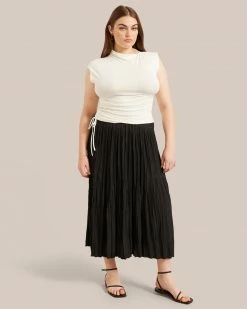 Hua Shang Group (H.K.) Ltd Jocelyn Asymmetrical Ruched Side Sleeveless Tee
