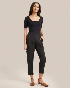 UBASE INTERNATIONAL, INC. Jordy Square-Neck Short-Sleeve Tee