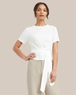 Brilliant Wise Corporation Limited Lounge Jude Cropped Wrap Blouse
