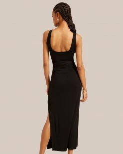 UBASE INTERNATIONAL, INC. Kelis Tie-Waist Maxi Dress Work