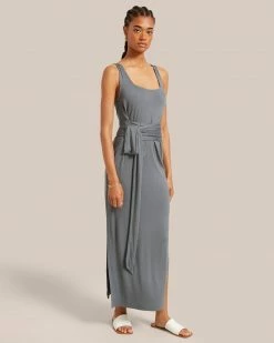 UBASE INTERNATIONAL, INC. Clothing Kelis Tie-Waist Maxi Dress