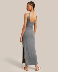 UBASE INTERNATIONAL, INC. Clothing Kelis Tie-Waist Maxi Dress