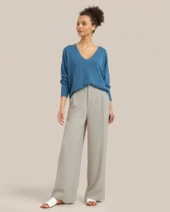 Expert Group Limited Kisa Relaxed V-Neck Sweater