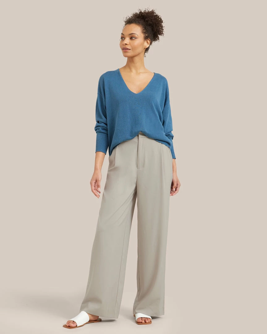 Expert Group Limited Kisa Relaxed V-Neck Sweater