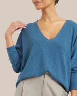 Expert Group Limited Kisa Relaxed V-Neck Sweater