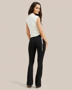 Asia Consultancy Co., Ltd Clothing Laikyn Side-Split Hem Pant