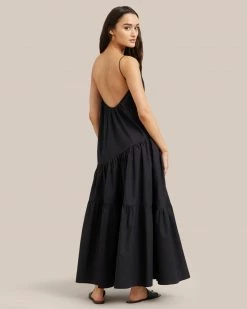 Fashion Apparels Lena Tiered Maxi Dress Vacation