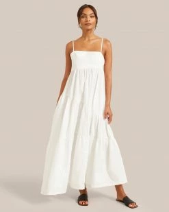 Fashion Apparels Lena Tiered Maxi Dress Celebrate
