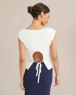 Hwa Fong Company Clothing Maia Tie-Back Knit Tank