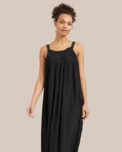 GRADE AND GATHER Clothing Matilda Sleeveless Smocked Maxi Dress