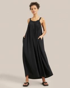 GRADE AND GATHER Clothing Matilda Sleeveless Smocked Maxi Dress
