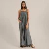 GRADE AND GATHER Matilda Sleeveless Smocked Maxi Dress Clothing
