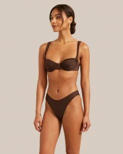 Belle The Label Oracle Ruched Bikini Set Vacation