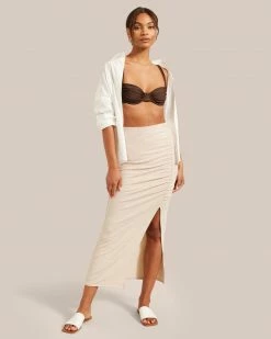 Belle The Label Oracle Ruched Bikini Set Vacation