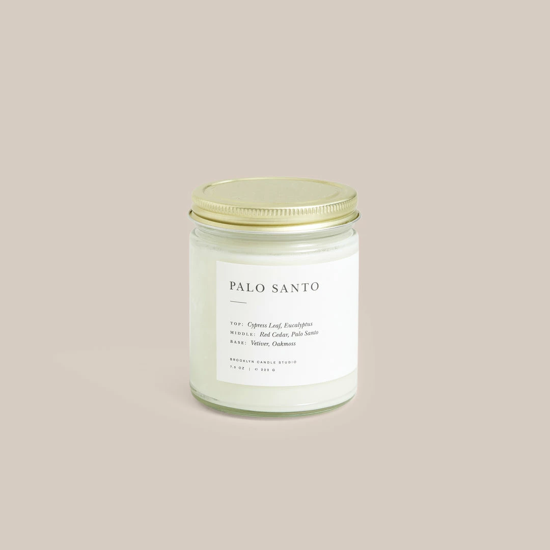 Brooklyn Candle Co. Palo Santo Minimalist Candle