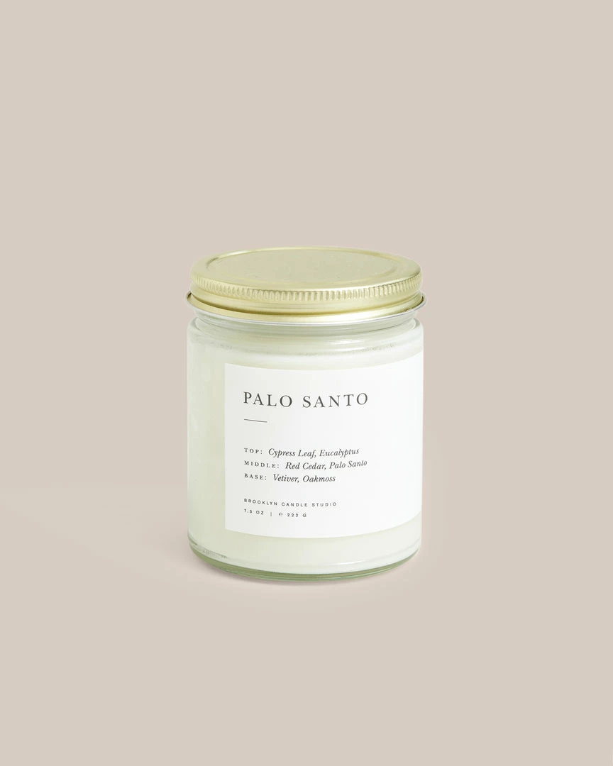 Brooklyn Candle Co. Palo Santo Minimalist Candle
