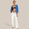 Fashion Apparels Paula Smocked Waist Wide Leg Pant Vacation