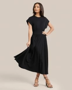 Hua Shang Group (H.K.) Ltd Clothing Prima Jersey Midi Dress