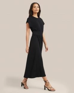 Hua Shang Group (H.K.) Ltd Clothing Prima Jersey Midi Dress