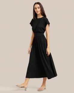Hua Shang Group (H.K.) Ltd Clothing Prima Jersey Midi Dress
